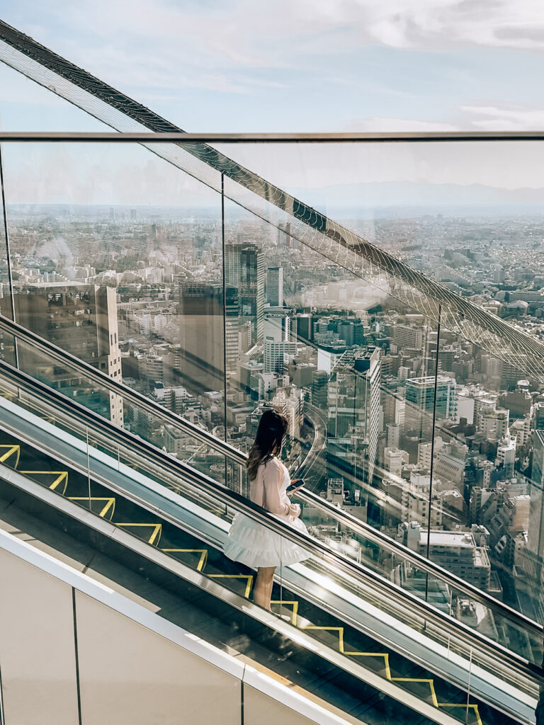 Shibuya Sky Escalators