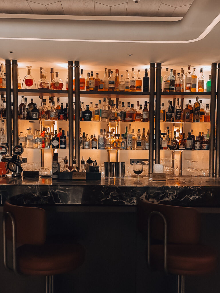 Alcron Bar at Almanac X Alcron Prague Hotel in a hotel review of Almanac X Alcron, one of best hotels to stay in Prague