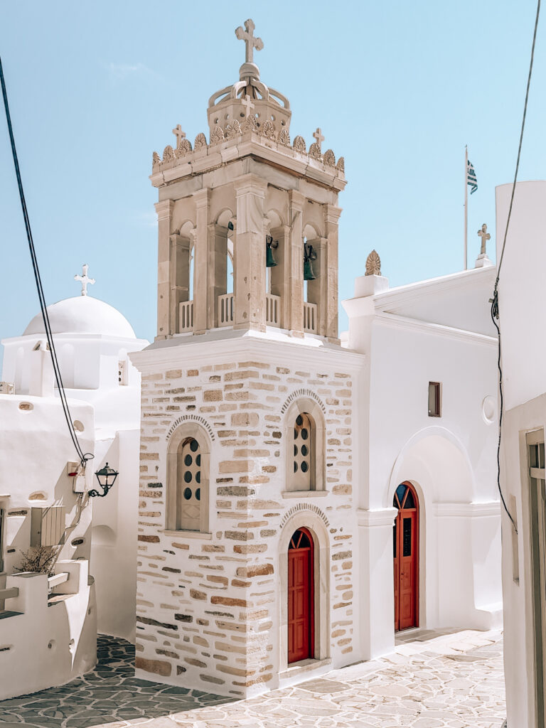 Church in Marpissa, Paros, Greece