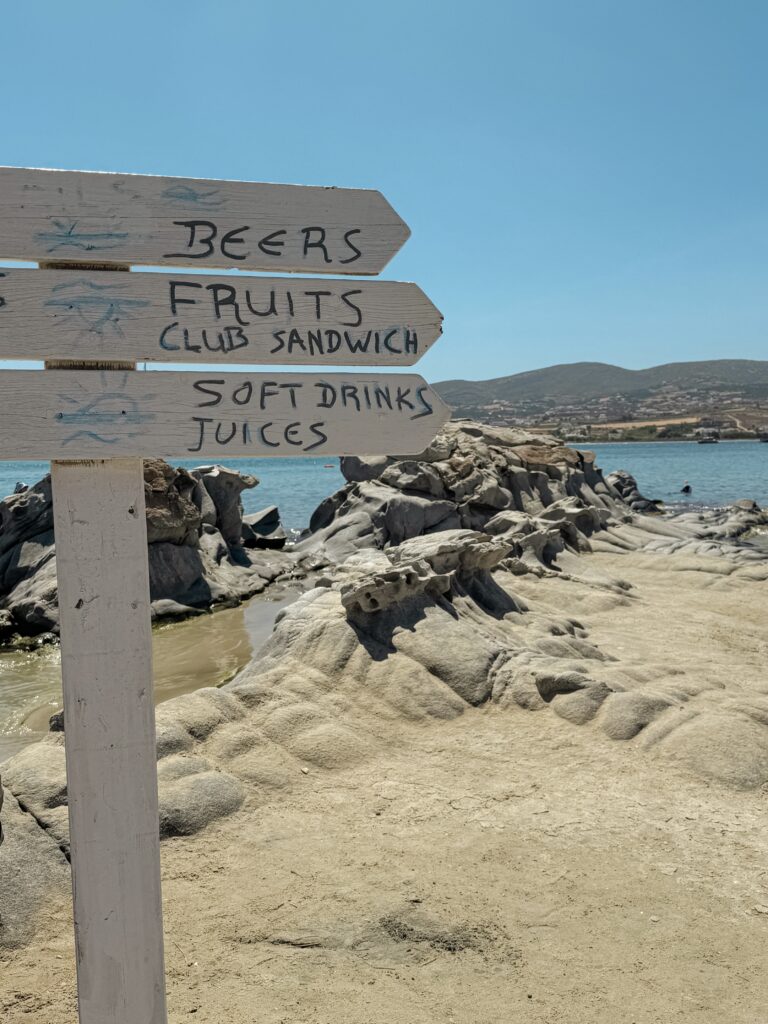 Kolymbithres Beach in Paros, Greece