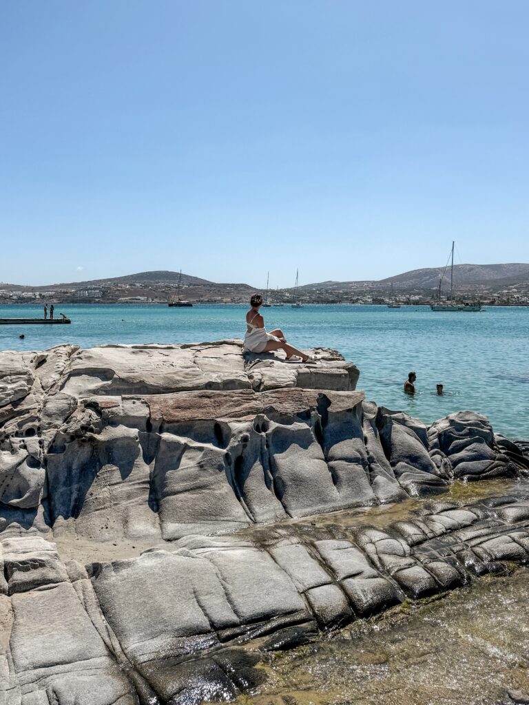 Stunning rock formations at Kolymbithres Beach in Paros, Greece, paros travel guide