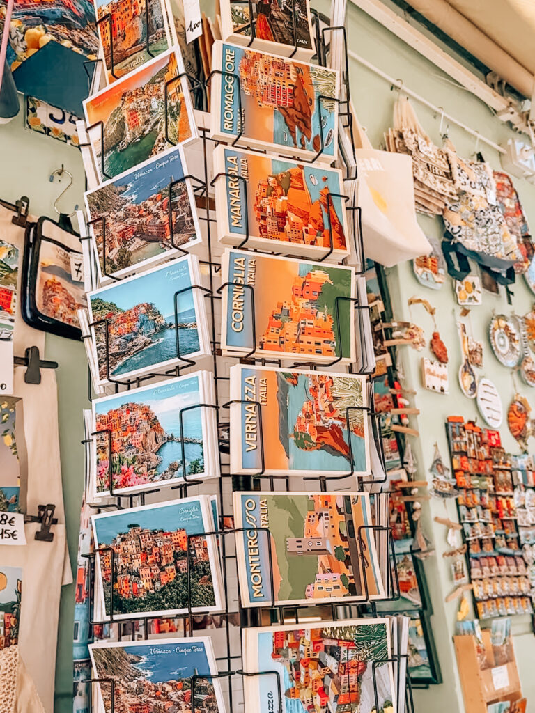 Postcards of Cinque Terre in a comprehensive travel guide blog post about Cinque Terre