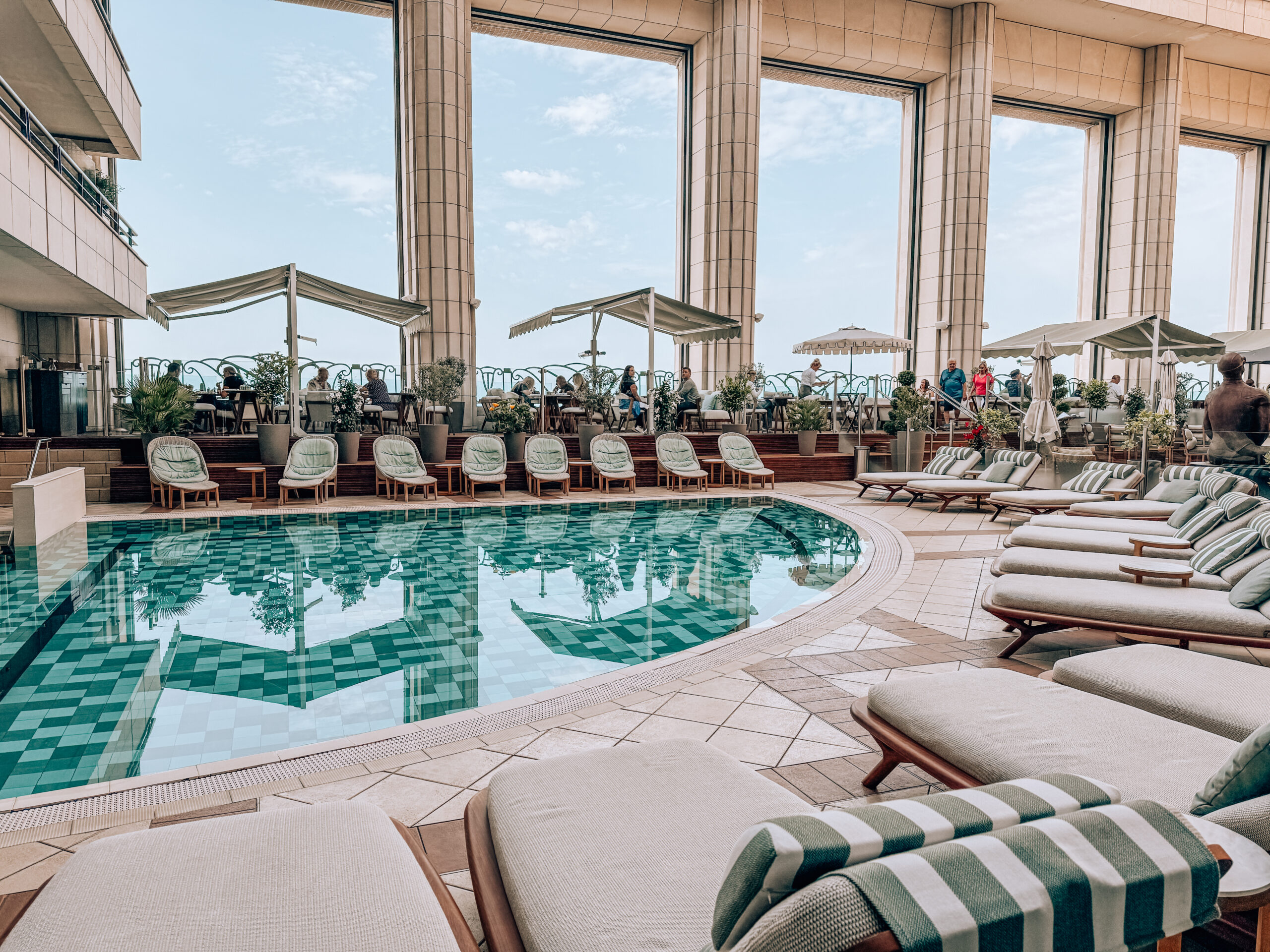 outdoor Pool at Hyatt Regency Nice Palais de Mediterranee