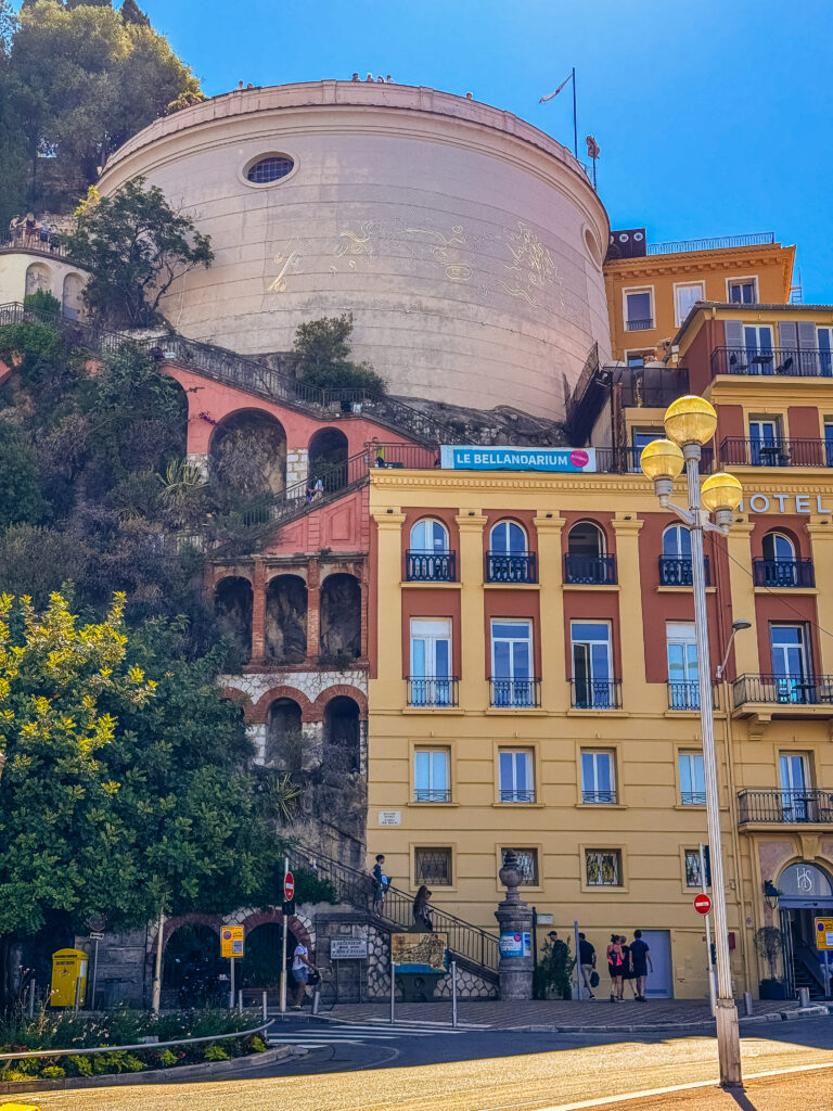 Castle hill, Colline du Chateau at Nice, France