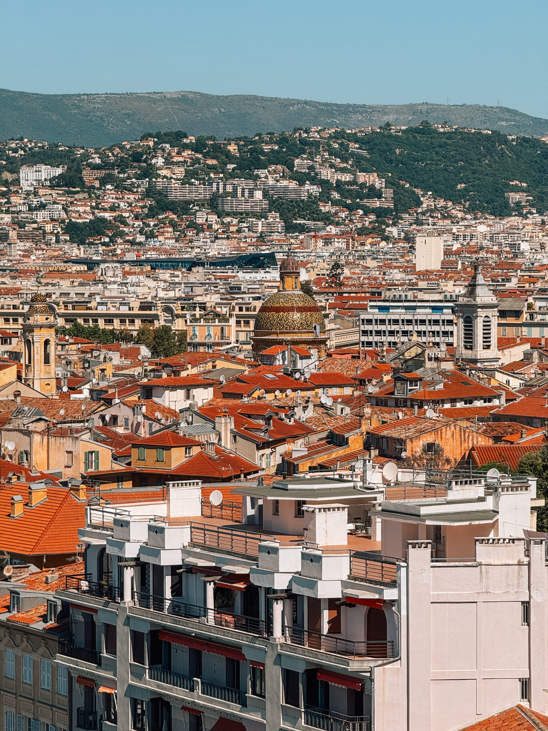 Views of Nice from Castle Hill