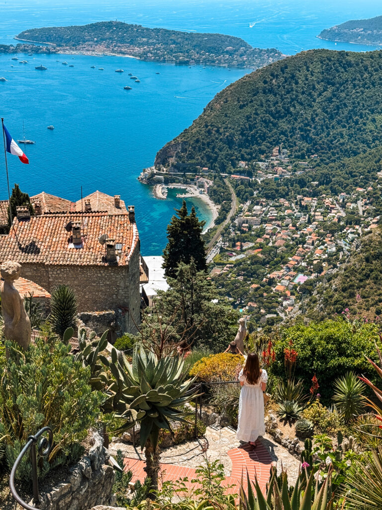Views from eze village jardin exotique