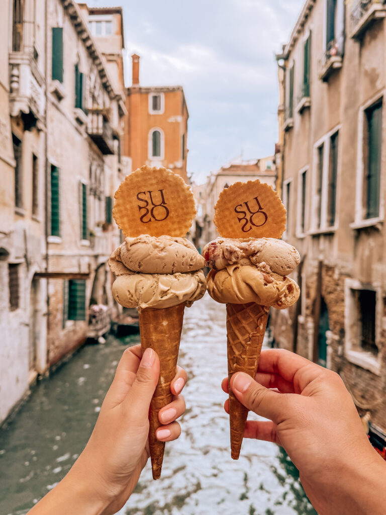 Gelato from gelatoteca suso in Venice