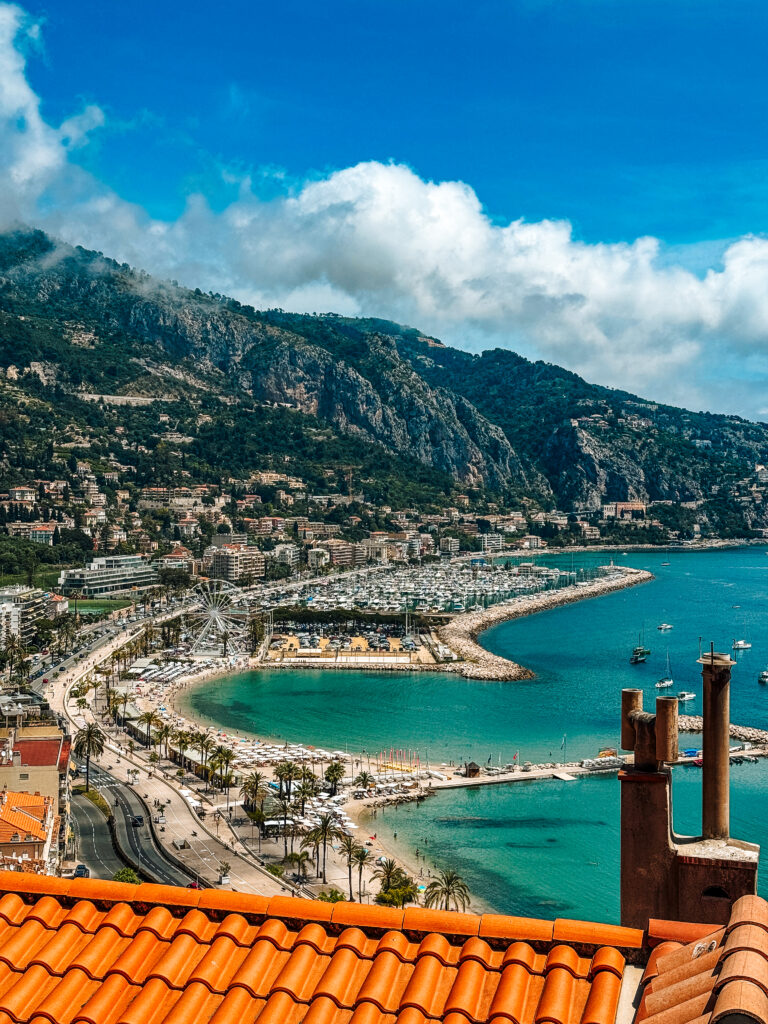 Views over Menton, one of the best day trips from Nice by train