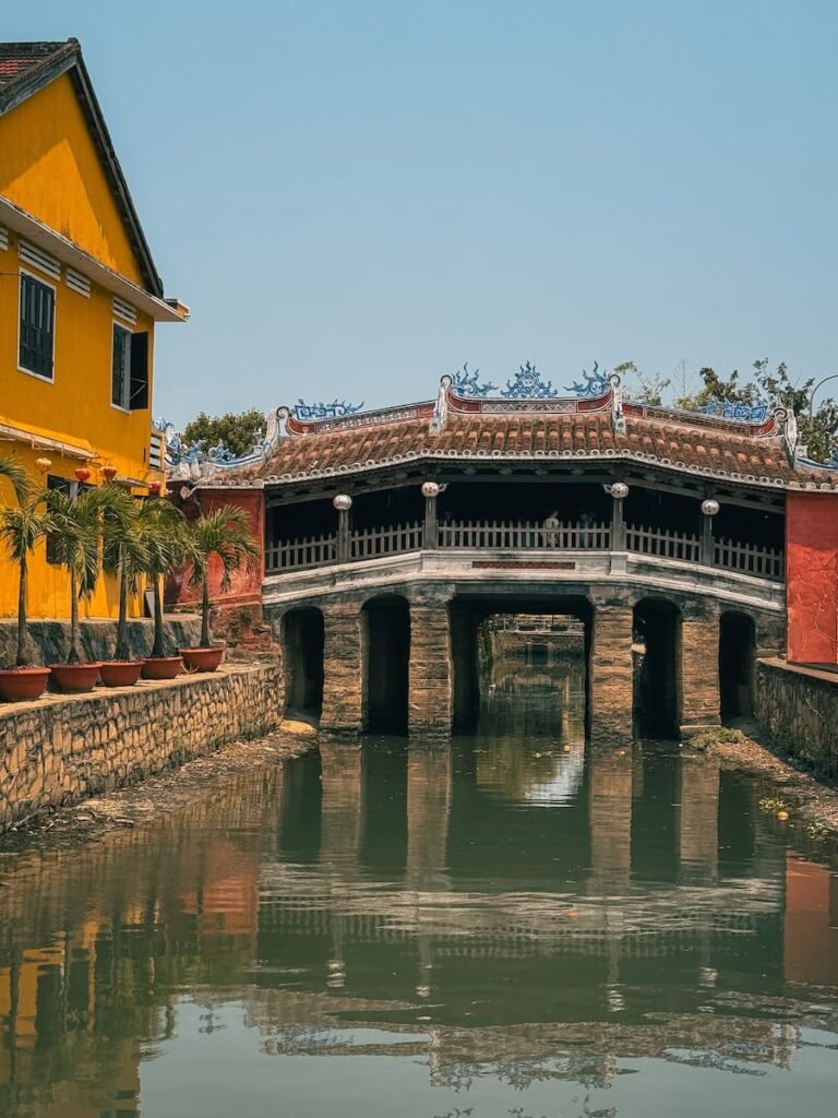 The Japanese Covered Bridge in Hoi An Ancient Town